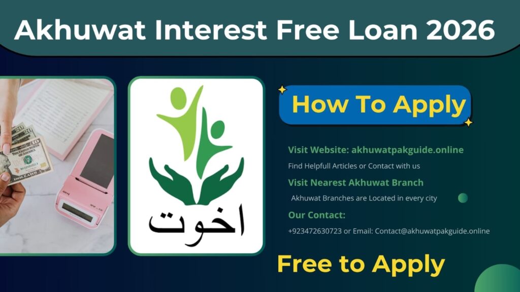 Akhuwat Interest Free Loan 2026-how to apply